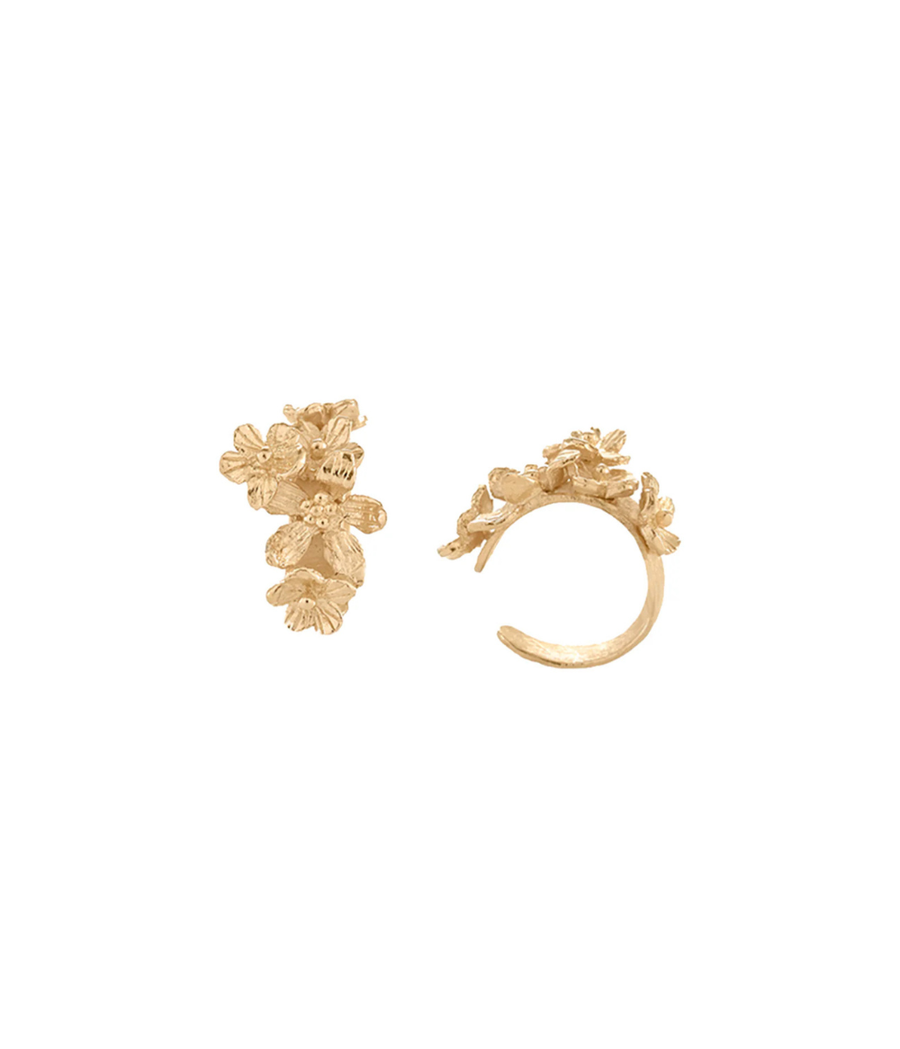 Puspanjali Earcuff Gold Dip