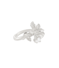 Janger Flower Open Ring Silver
