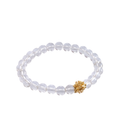 New Crystal Energy Stone Bracelet Gold Dip