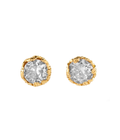Matahari Crystal Studs Gold Dip