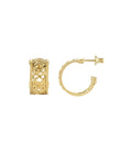PUTRI Anyaman Hoops Gold Dip