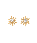 Aura Light Studs Gold Dip