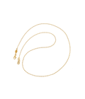 Signature M Figaro Necklace Gold Dip