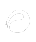 Signature M Figaro Necklace Silver