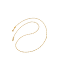 Signature M Twisted Curb Necklace Gold Dip