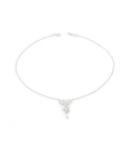Flora Nirwana Cascade Necklace Silver