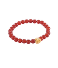 New Carnelian Energy Stone Bracelet Gold Dip