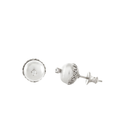Tiara Studs Silver