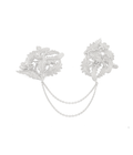 Genesis Garden Brooch Silver