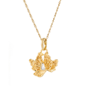 Wings Blooms Pendant Gold Dip