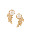Forgotten Garden Hawa Studs Pearl Gold Dip