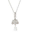 Mahkota Crystal Pendant Silver