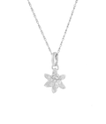 Jasmine Flower Pendant Silver