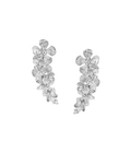 Puspanjali Ear Climber Earrings White