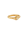 Vintage Hammered Ring Gold Dip