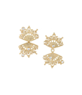 Kipas Earjacket Gold Dip