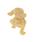 Macan Large Brooch Gold Dip