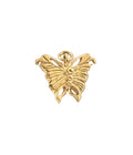 Butterfly L Charm Gold Dip