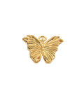 Butterfly S Charm Gold Dip