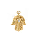 Hamsa L Charm Gold Dip