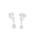 Life Under Water Dangle Earrings Silver