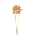 Wild Orchids MOP Pink Small Sirkam Gold Dip