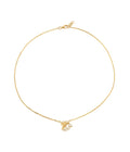 Janger Flower Necklace Gold Dip
