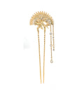Janger Flower Small Dangle Sirkam Gold Dip