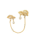 Janger Double Brooch Gold Dip