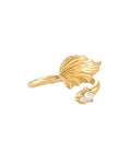 Serimpi Open Ring Gold Dip