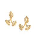 Janger Triple Earjacket Gold Dip