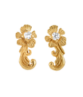 Cerita Small Studs Gold Dip
