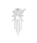 Kenangan Pearl Dangle Brooch Silver