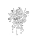 Kenangan Large Brooch Silver