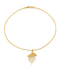 Dream Scape Cloud Chain Necklace Gold Dip