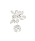 Flower of The Lake Baroque Brooch Silver
