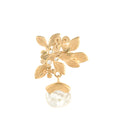 Flower of The Lake Baroque Brooch Gold Dip