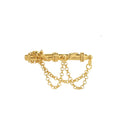 Classic Small Rolo Brooch Gold Dip