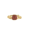 Classic Jasper Small Brooch Gold Dip