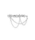 Classic Small Rolo Brooch Silver