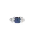 Classic Lapis Lazuli Small Brooch Silver