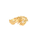 Life Under Water Ring Gold Dip