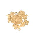 Life Under Water Small Brooch Gold Dip