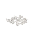 Life Under Water Brooch Silver