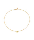 Water Wave of the Lake Necklace Gold Dip