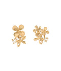 Flower of The Lake Studs Gold Dip
