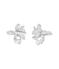 Lily Bouquet Studs Silver