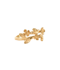 Flower of The Lake Bandeau Ring Gold Dip