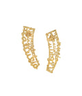 Manusia Bebas Long Studs Gold Dip