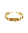 Warisan Bunga Pearl Chocker Gold Dip